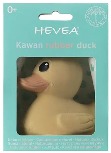 Hevea Kawan Mini Bath Duck Yellow (1 pc)