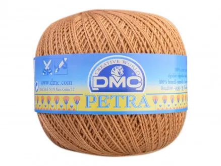 DMC Petra No. 5 Crochet Thread Unicolor 5436 Caramel